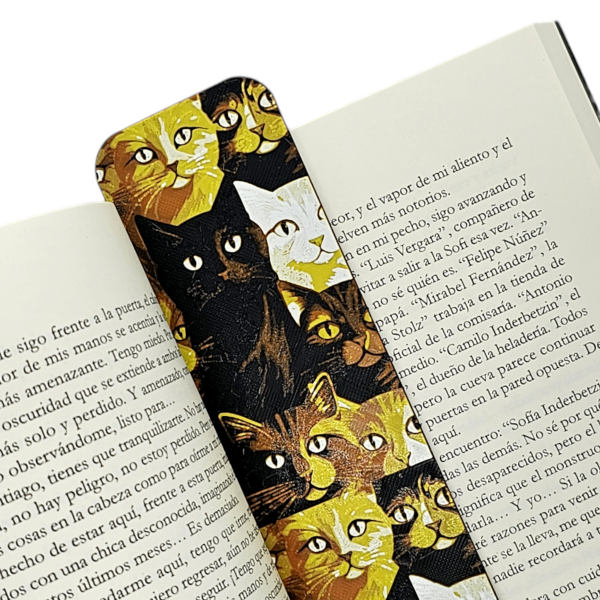 Marcapáginas Texturizado Cats Land